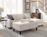 Mcloughlin Upholstered Sectional Platinum - Couch Potato Furniture & Mattress (CA) - Multi Location