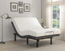 Negan Queen Adjustable Bed Base Grey and Black - Couch Potato Furniture & Mattress (CA) - Multi Location