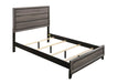 Watson Full Panel Bed Grey Oak - Couch Potato Furniture & Mattress (CA) - Multi Location