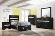Miranda Twin Storage Bed Black - Couch Potato Furniture & Mattress (CA) - Multi Location