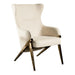 Walker Upholstered Accent Chair Cream and Bronze - Couch Potato Furniture & Mattress (CA) - Multi Location