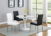 Maston Upholstered Dining Chairs White (Set of 4) - Couch Potato Furniture & Mattress (CA) - Multi Location