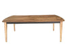 Partridge Wooden Dining Table Natural Sheesham - Couch Potato Furniture & Mattress (CA) - Multi Location