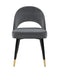 Lindsey Arched Back Upholstered Side Chairs Grey (Set of 2) - Couch Potato Furniture & Mattress (CA) - Multi Location
