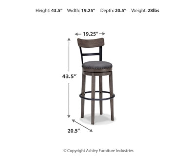 Caitbrook Bar Height Bar Stool - Couch Potato Furniture & Mattress (CA) - Multi Location