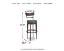 Caitbrook Bar Height Bar Stool - Couch Potato Furniture & Mattress (CA) - Multi Location