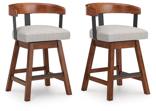 Ralene Counter Height Barstool (Set of 2) - Couch Potato Furniture & Mattress (CA) - Multi Location