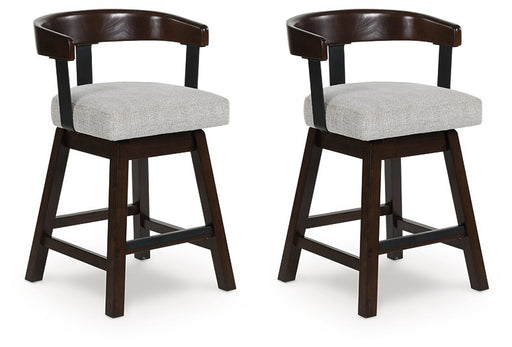 Haddigan Counter Height Barstool (Set of 2) - Couch Potato Furniture & Mattress (CA) - Multi Location