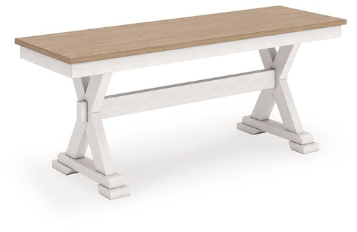 Purlaney 48" Dining Bench - Couch Potato Furniture & Mattress (CA) - Multi Location