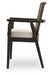 Galliden Dining Arm Chair - Couch Potato Furniture & Mattress (CA) - Multi Location