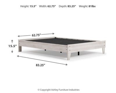 Shawburn Queen Platform Bed - Couch Potato Furniture & Mattress (CA) - Multi Location
