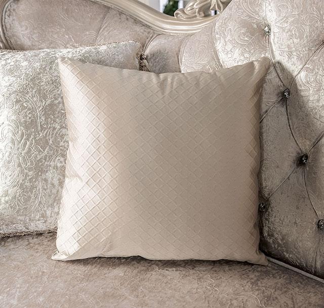 Acapulco White & Espresso Sofa