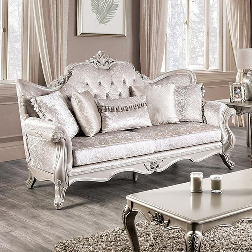 Acapulco White & Espresso Sofa - Couch Potato Furniture & Mattress (CA) - Multi Location