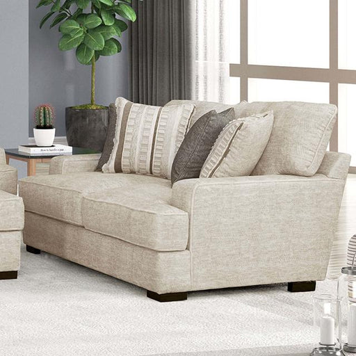ARDENFOLD Loveseat, Beige & Gray - Couch Potato Furniture & Mattress (CA) - Multi Location