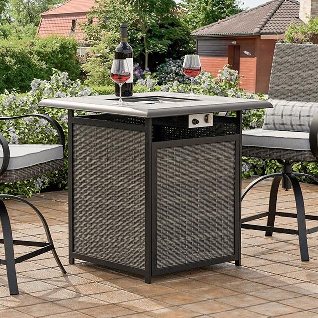 Arosa Fire Pit Counter Ht. Table - Couch Potato Furniture & Mattress (CA) - Multi Location