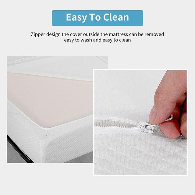 Artemisia 8" Memory Foam Mattress White