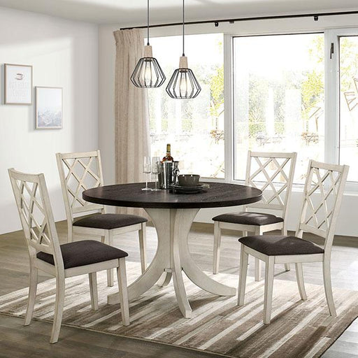 HALEIGH Round Dining Table - Couch Potato Furniture & Mattress (CA) - Multi Location