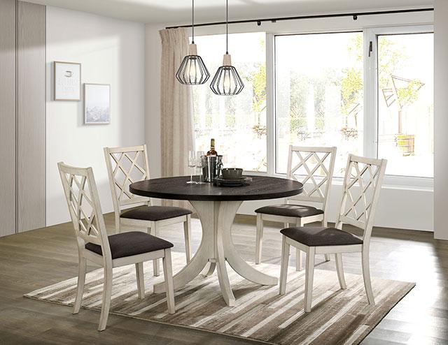 HALEIGH Round Dining Table - Couch Potato Furniture & Mattress (CA) - Multi Location
