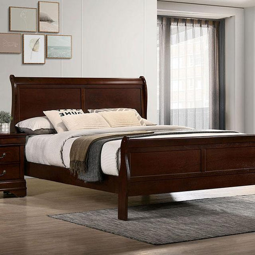 Louis Philippe Full, Twin, Full, & King Bed Black, Grey, Brown & White - Couch Potato Furniture & Mattress (CA) - Multi Location
