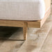 ALESUND Chair, Beige/Light Oak - Couch Potato Furniture & Mattress (CA) - Multi Location