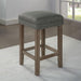 CAERLEON 3 Pc. Counter Ht. Table Set, Wire-brushed Gray - Couch Potato Furniture & Mattress (CA) - Multi Location