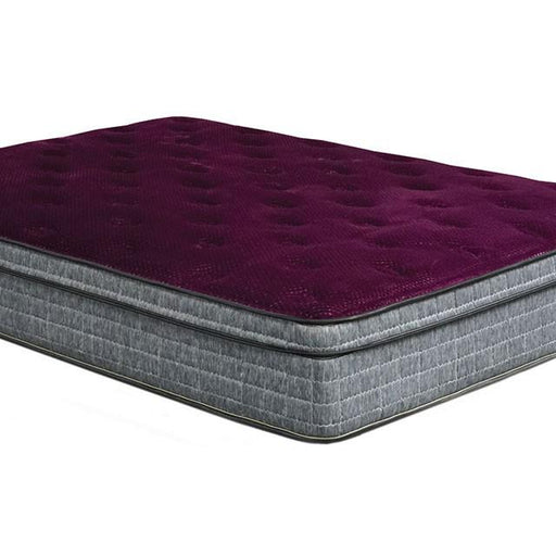 Purple/Grey 13" Euro Pillow Top Mattress Non-Flip, Full - Couch Potato Furniture & Mattress (CA) - Multi Location