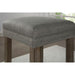 CAERLEON 4 Pc. Counter Ht. Table Set, Wire-brushed Gray - Couch Potato Furniture & Mattress (CA) - Multi Location
