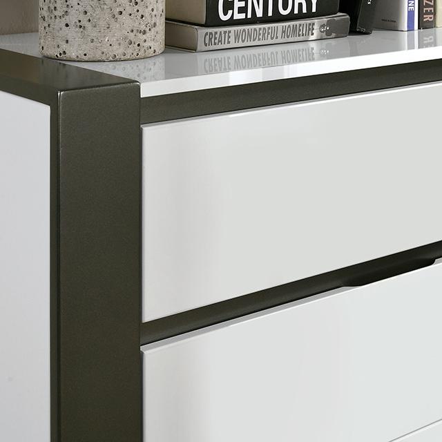 BIRSFELDEN Chest, White - Couch Potato Furniture & Mattress (CA) - Multi Location