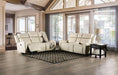 Barclay Power Loveseat Beige - Couch Potato Furniture & Mattress (CA) - Multi Location