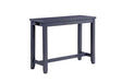 CAERLEON 3 Pc. Counter Ht. Table Set, Blue - Couch Potato Furniture & Mattress (CA) - Multi Location