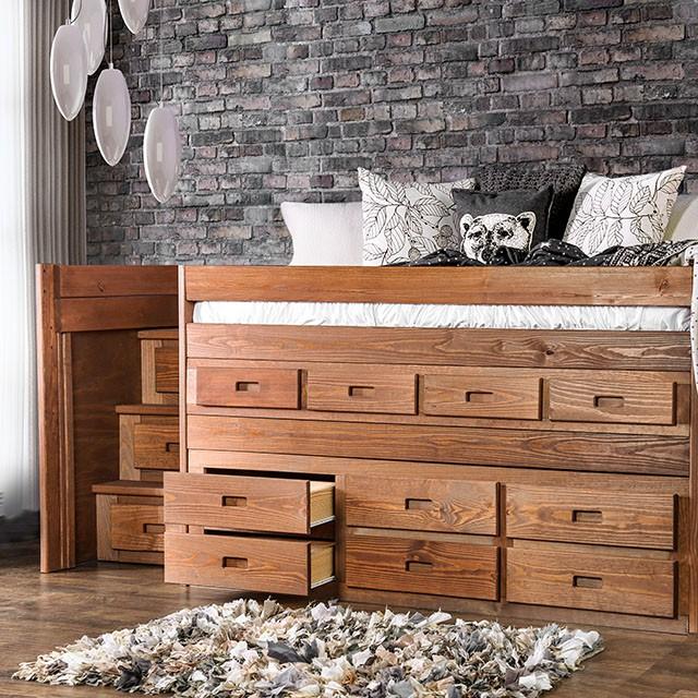 Cleo Twin Captain Bed - Couch Potato Furniture & Mattress (CA) - Multi Location