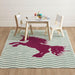 BARON 5' X 8', Area Rug, Horse, Sage Green/Fuchsia - Couch Potato Furniture & Mattress (CA) - Multi Location