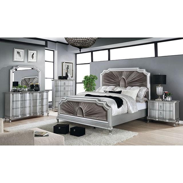 AALOK E.King Bed - Couch Potato Furniture & Mattress (CA) - Multi Location