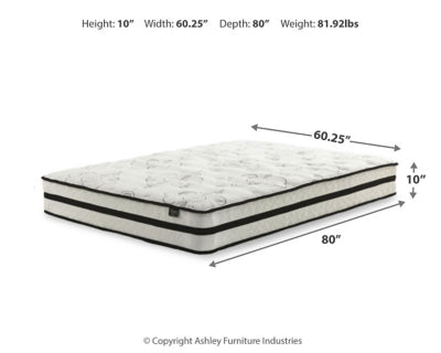 Chime 10 Inch Hybrid Mattress in a Box - Couch Potato Furniture & Mattress (CA) - Multi Location