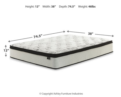 Chime 12 Inch Hybrid Mattress in a Box - Couch Potato Furniture & Mattress (CA) - Multi Location