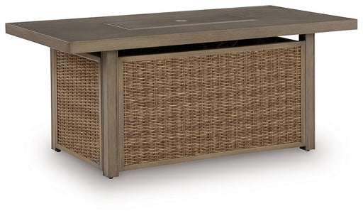 Laguna Heights Outdoor Fire Pit Table - Couch Potato Furniture & Mattress (CA) - Multi Location