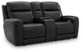 5Z-Relaxation Power Reclining Loveseat with Console - Couch Potato Furniture & Mattress (CA) - Multi Location