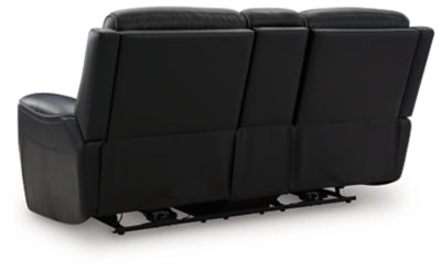 5Z-Relaxation Power Reclining Loveseat with Console - Couch Potato Furniture & Mattress (CA) - Multi Location
