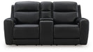 5Z-Relaxation Power Reclining Loveseat with Console - Couch Potato Furniture & Mattress (CA) - Multi Location