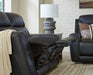 5Z-Comfort Power Reclining Loveseat with Console - Couch Potato Furniture & Mattress (CA) - Multi Location