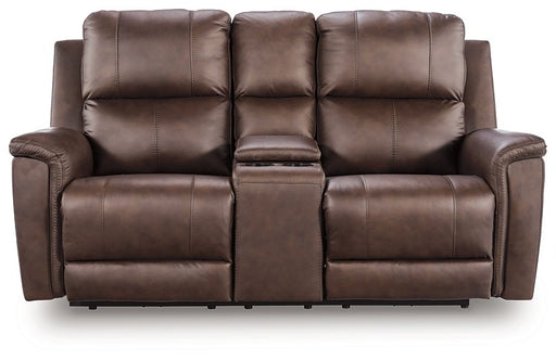 Bleckley Power Reclining Loveseat with Console - Couch Potato Furniture & Mattress (CA) - Multi Location