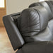 5Z - Pittson Power Reclining Sectional Loveseat with Console - Couch Potato Furniture & Mattress (CA) - Multi Location