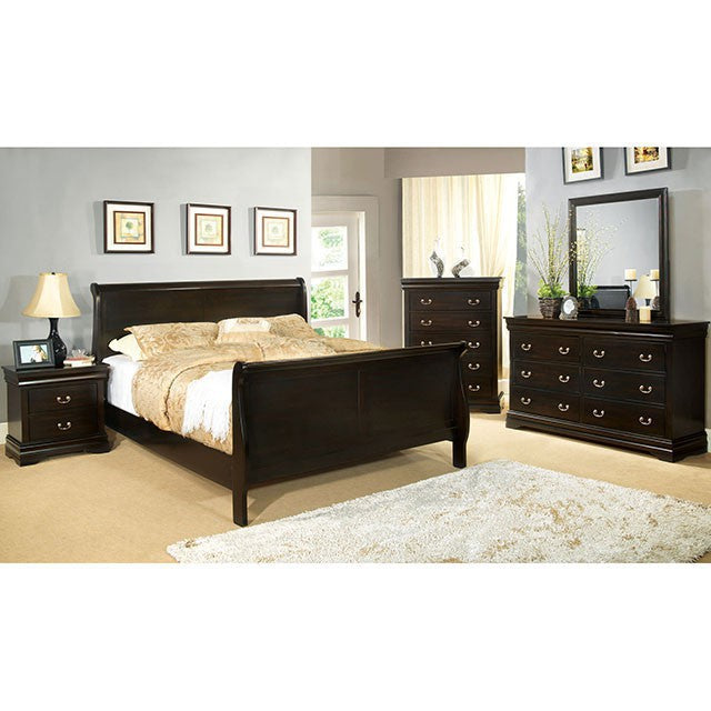 Louis Philippe E.King Bed - Couch Potato Furniture & Mattress (CA) - Multi Location