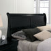 Louis Philippe Full, Twin, Full, & King Bed Black, Grey, Brown & White - Couch Potato Furniture & Mattress (CA) - Multi Location