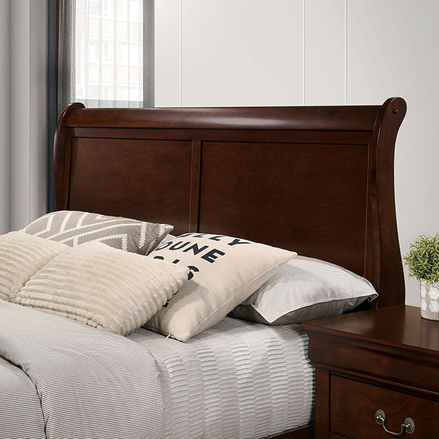 Louis Philippe Full, Twin, Full, & King Bed Black, Grey, Brown & White - Couch Potato Furniture & Mattress (CA) - Multi Location
