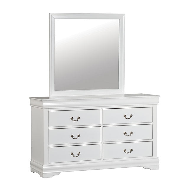 Louis Philippe Queen Bedroom Set - Couch Potato Furniture & Mattress (CA) - Multi Location