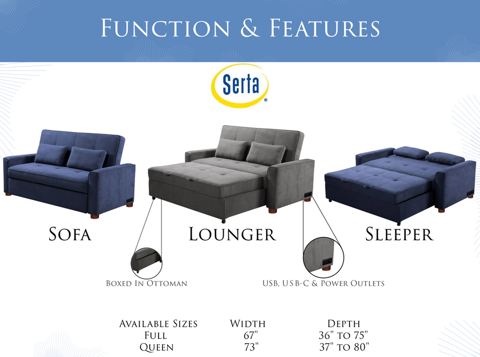 Convertible Sofa Sleeper